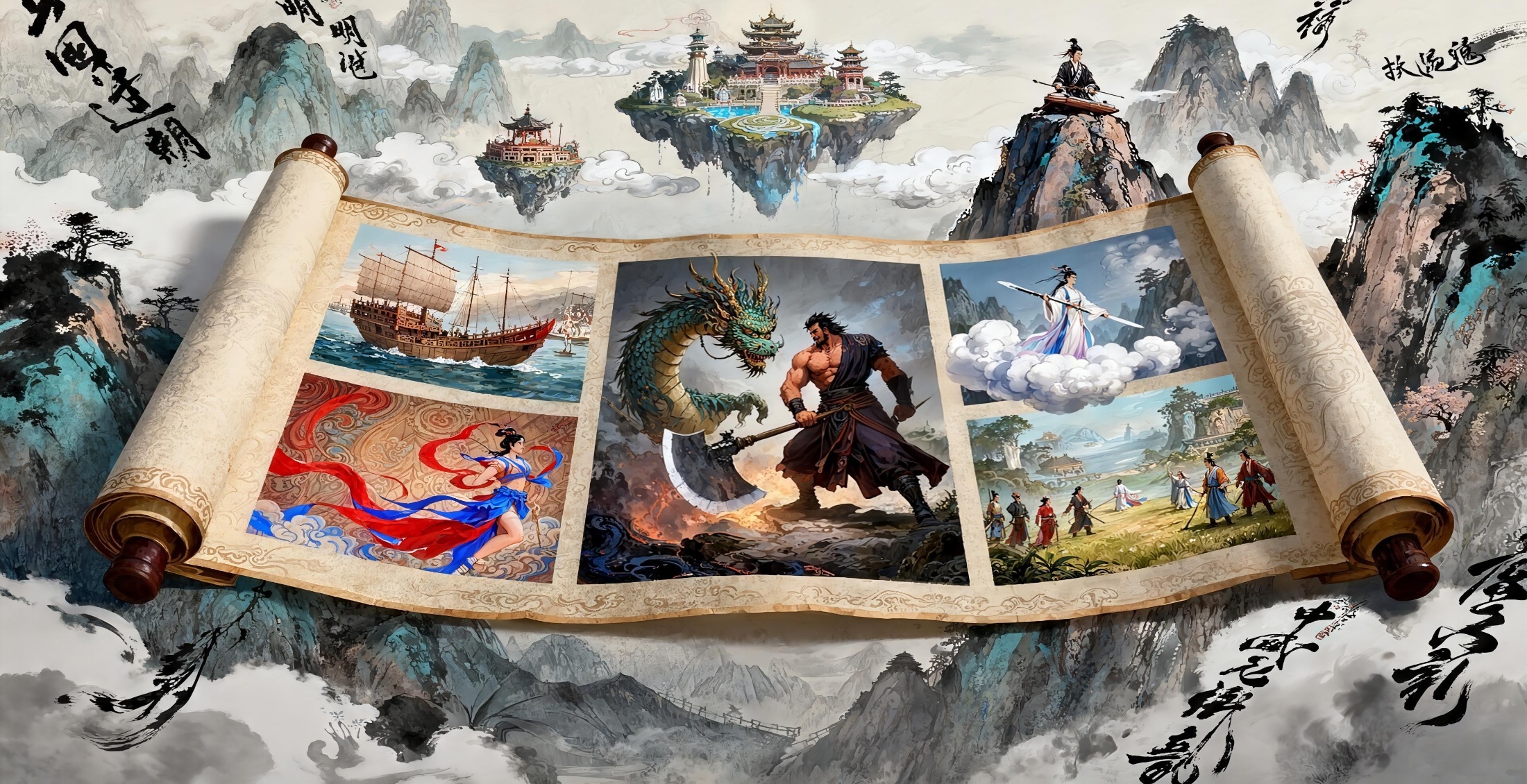 第山居携六款国风小说IP改编游戏矩阵，即将登陆第三届游戏创业者路演