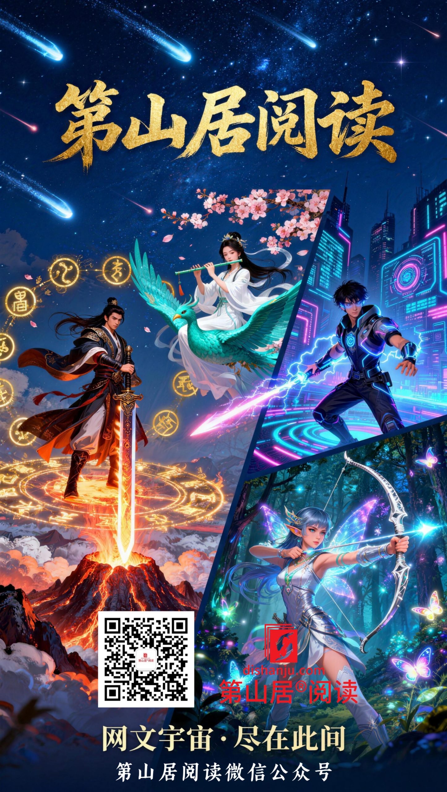 在文字中，开一个新副本：欢迎来到「第山居阅读」！